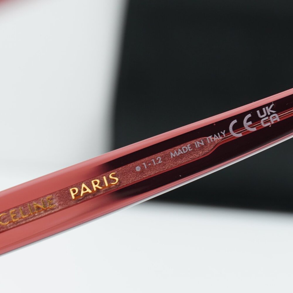 Celine CL50107I 074 Geometric Eyeglasses 54mm - Rose - Picture 11 of 11